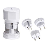 Adaptador universal de viaje con enchufe UE + AU + RU + EE. UU. todo en 1